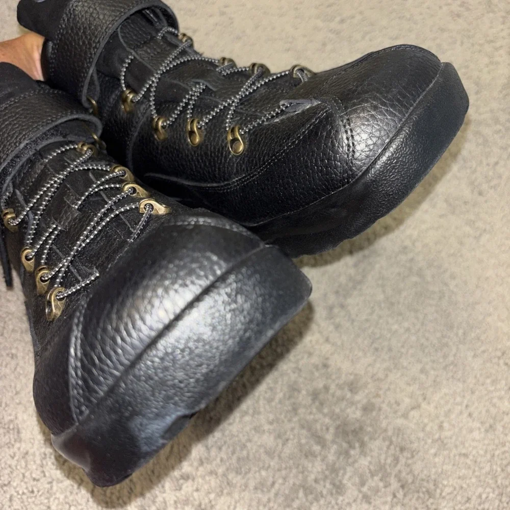APEX ARIYA Men's 12 W Wide Casual Hiking Boot Outdoor Leather Comfort $195